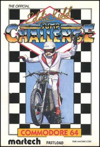 Caratula de Eddie Kidd Jump Challenge para Commodore 64