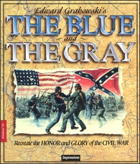 Caratula de Edward Grabowski's: The Blue and the Gray para PC