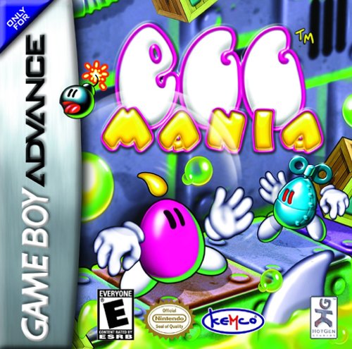 Caratula de Egg Mania para Game Boy Advance