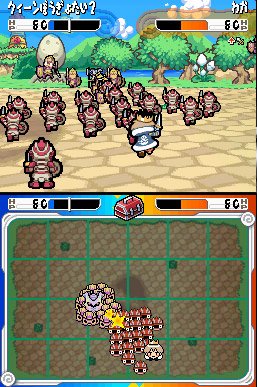 Pantallazo de Egg Monster Hero (Japonés) para Nintendo DS