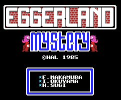 Pantallazo de Eggerland Mystery para MSX