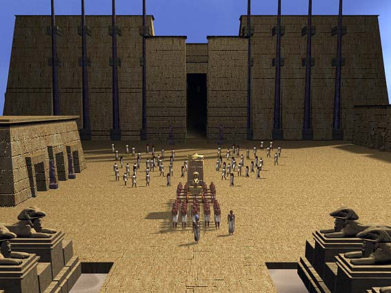 Pantallazo de Egipto 1156 A.C. La Tumba del Faraón para PC