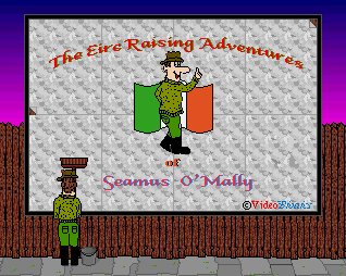Pantallazo de Eire Raising Adventures of  Seamus  O'Mally, The para Amiga