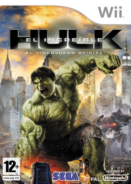 Caratula de El IncreÍble Hulk para Wii