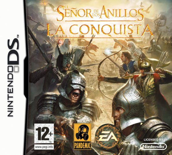 Caratula de El Señor de los Anillos: La Conquista para Nintendo DS