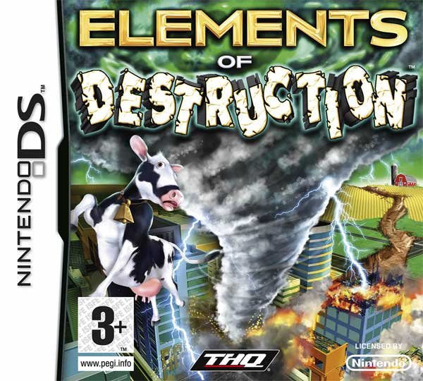 Caratula de Elements of Destruction para Nintendo DS