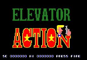 Pantallazo de Elevator Action para Amstrad CPC