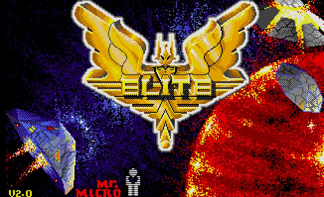 Pantallazo de Elite para Amiga