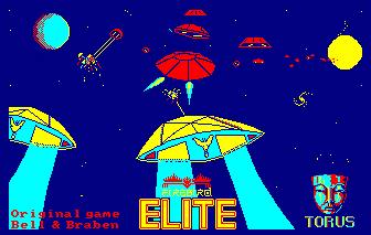 Pantallazo de Elite para Amstrad CPC