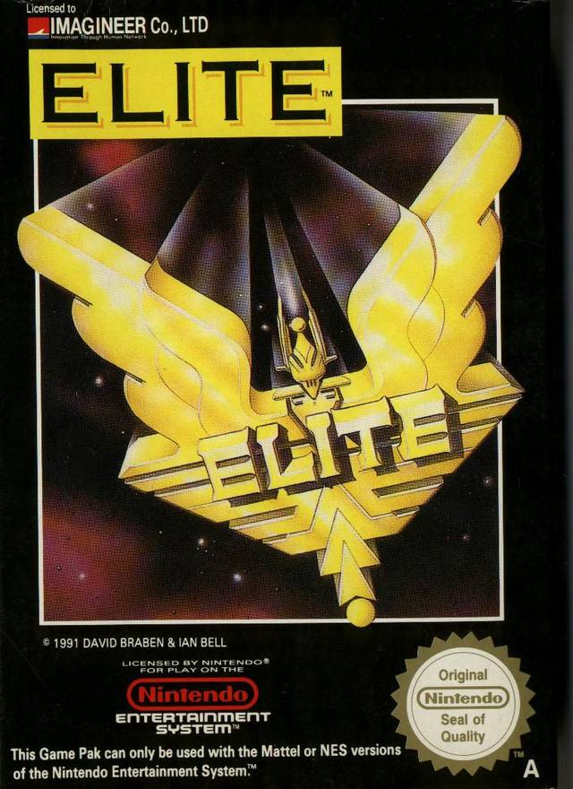 Caratula de Elite para Nintendo (NES)
