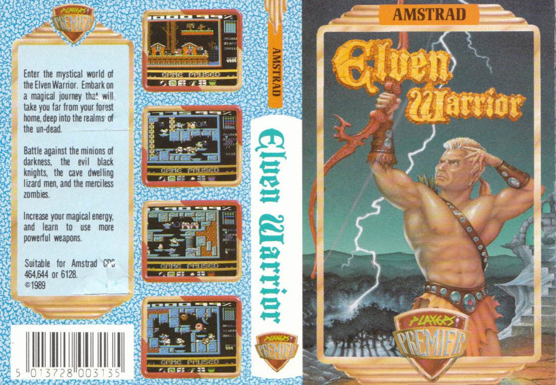 Caratula de Elven Warrior para Amstrad CPC