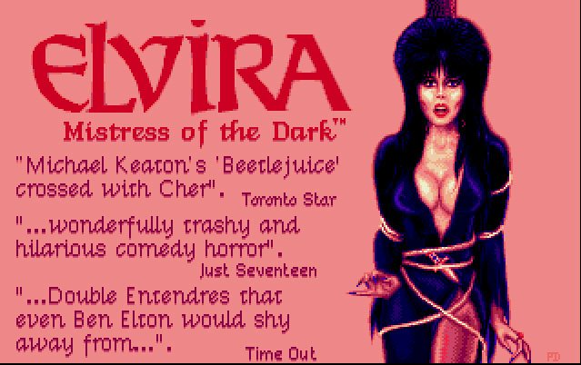 Pantallazo de Elvira: Mistress of the Dark para Atari ST