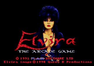 Pantallazo de Elvira: The Arcade Game para Amiga