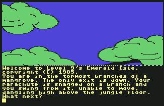 Pantallazo de Emerald Isle para Commodore 64