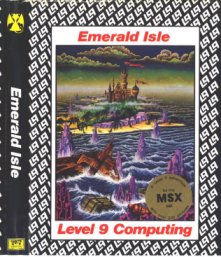 Caratula de Emerald Isle para MSX