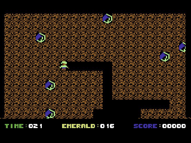 Pantallazo de Emerald Mine II para Commodore 64