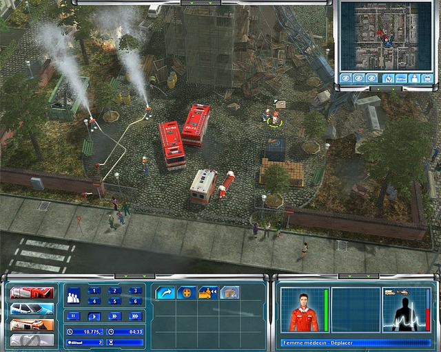 Pantallazo de Emergency 4 : Global Fighter for Life para PC