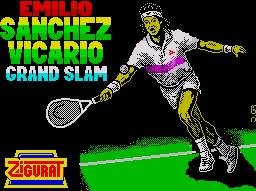 Pantallazo de Emilio Sanchez Vicario Grand Slam para Spectrum