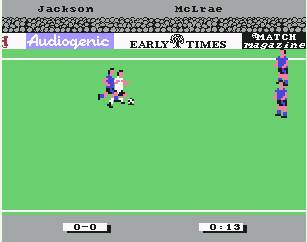 Pantallazo de Emlyn Hughes International Soccer para Commodore 64