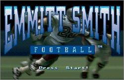 Pantallazo de Emmitt Smith Football para Super Nintendo