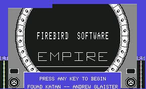 Pantallazo de Empire para Commodore 64