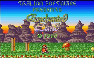 Pantallazo de Enchanted Land para Amiga