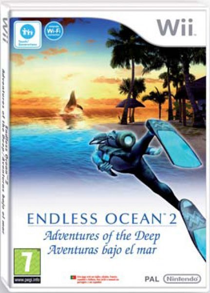 Caratula de Endless Ocean 2 para Wii