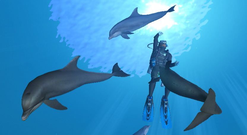 Pantallazo de Endless Ocean para Wii