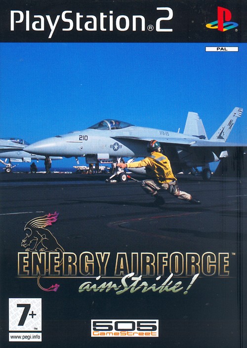 Caratula de Energy Airforce aimStrike! para PlayStation 2