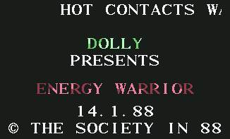Pantallazo de Energy Warrior para Commodore 64