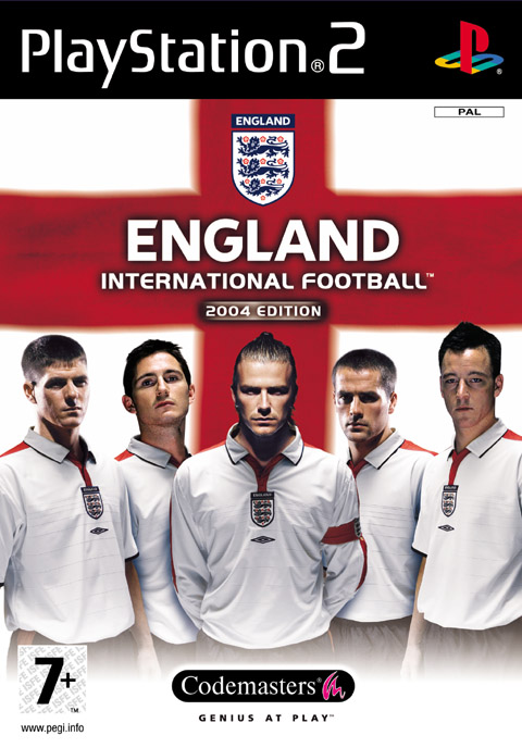 Caratula de England International Football para PlayStation 2