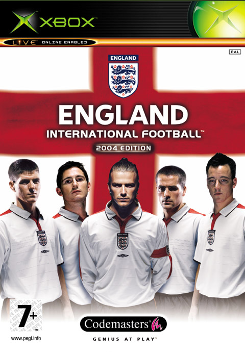 Caratula de England International Football para Xbox