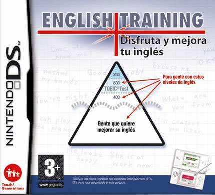 Caratula de English Training: Disfruta y mejora tu inglés para Nintendo DS