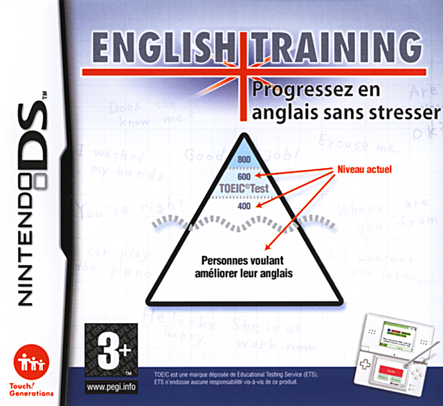 Caratula de English Training: Disfruta y mejora tu inglés para Nintendo DS