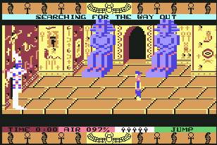 Pantallazo de Entombed para Commodore 64