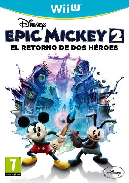 Caratula de Epic Mickey 2: El Retorno De Dos Héroes para Wii U