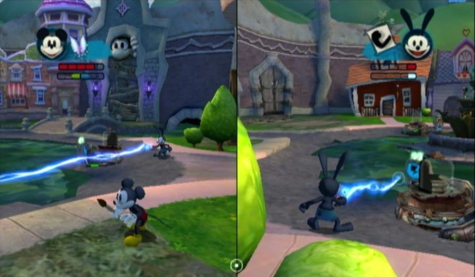 Pantallazo de Epic Mickey 2 El Retorno de Dos Héroes para Wii