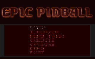 Pantallazo de Epic Pinball para PC