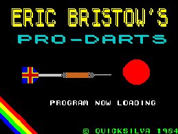 Pantallazo de Eric Bristow's Pro-Darts para Spectrum