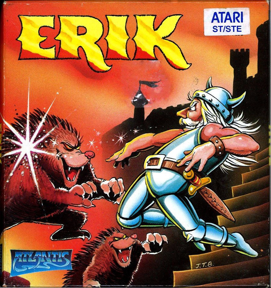 Caratula de Erik para Atari ST