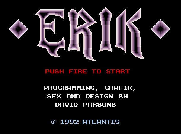 Pantallazo de Erik para Atari ST