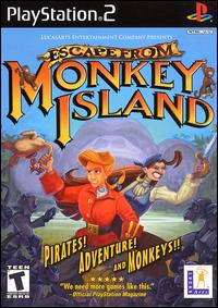Caratula de Escape From Monkey Island para PlayStation 2