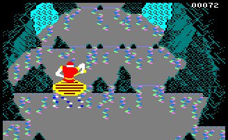 Pantallazo de Escape From Singe's Castle para Amstrad CPC