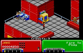 Pantallazo de Escape From The Planet Of The Robot Monsters para Amiga