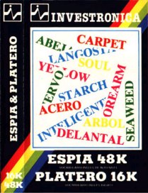 Caratula de Espia + Platero para Spectrum