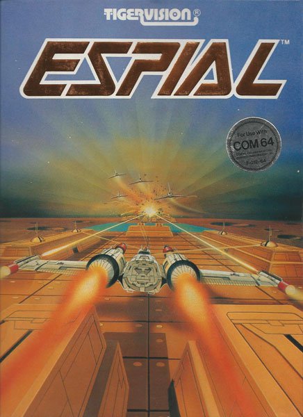 Caratula de Espial para Commodore 64