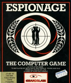 Caratula de Espionage: The Computer Game para Atari ST