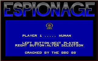 Pantallazo de Espionage: The Computer Game para Atari ST