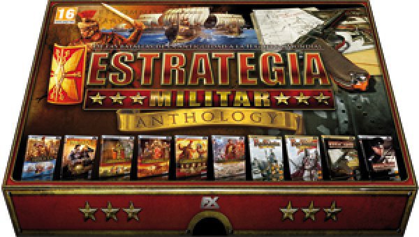 Caratula de Estrategia Militar Anthology para PC