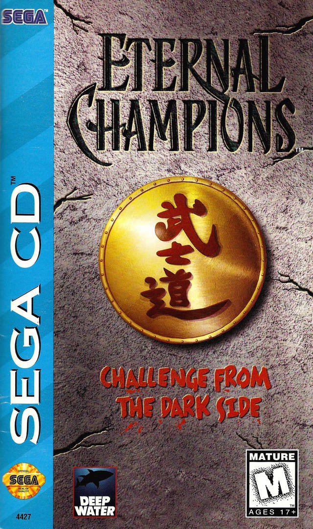 Caratula de Eternal Champions: Challenge from the Dark Side para Sega CD